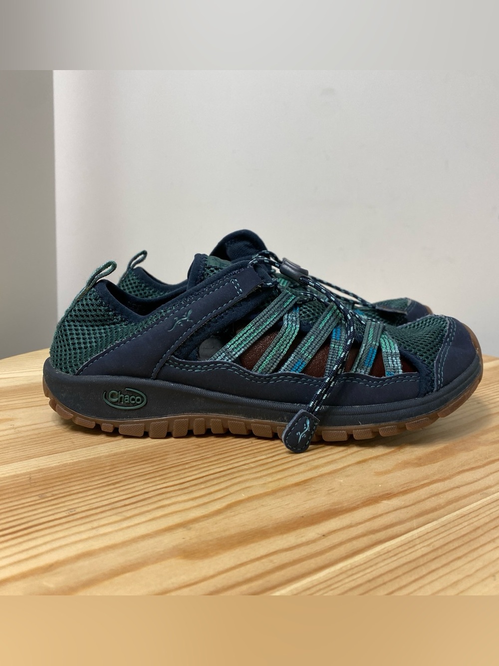 Chaco Teal Blue Cambria Sandals Waterproof Shoes J180267 Kids Girls Size 5